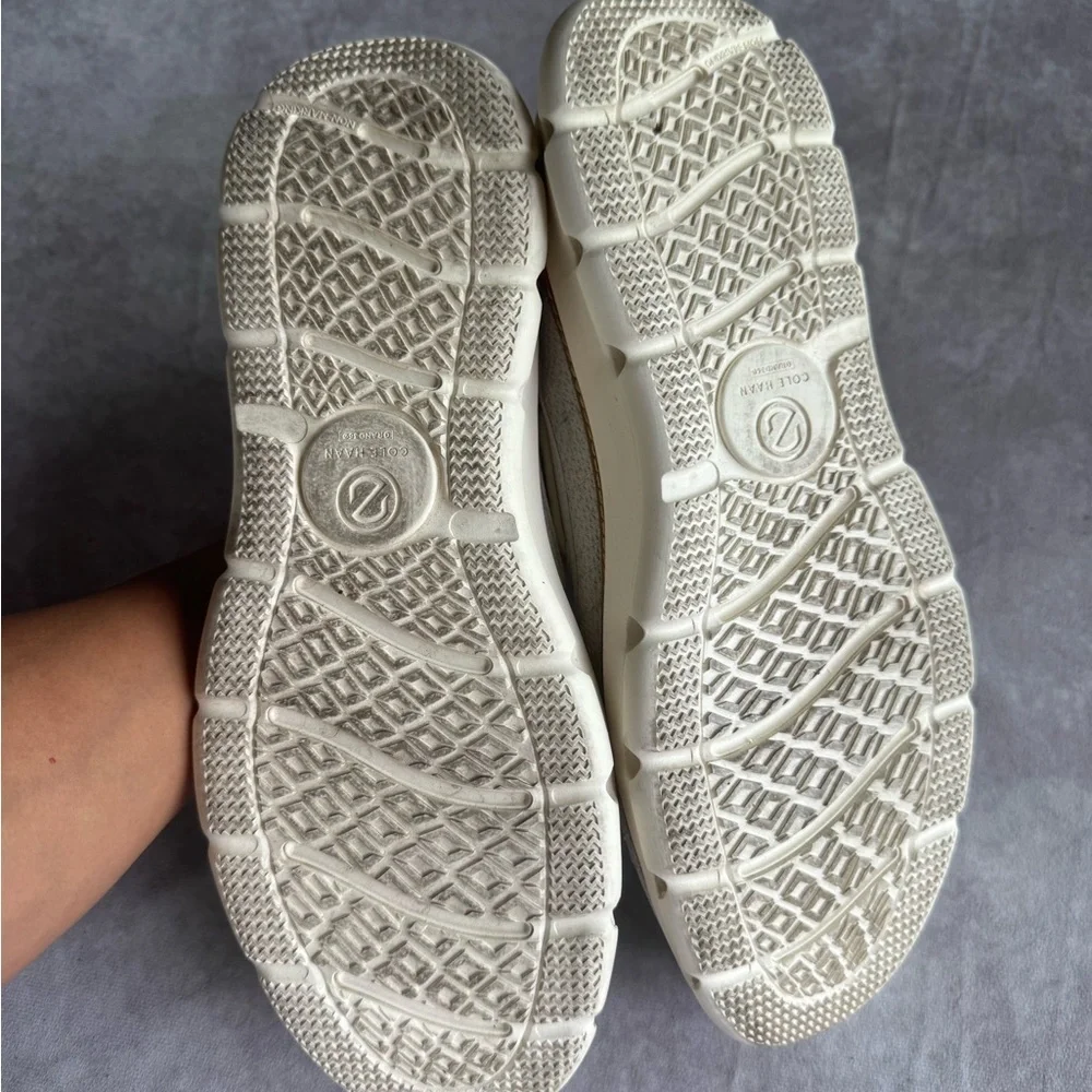 Cole Haan White Boat Shoes for Men